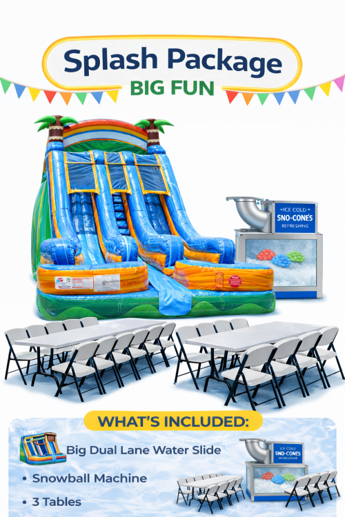 Splash Package - BIG Fun - The Fun Factory Baltimore MD